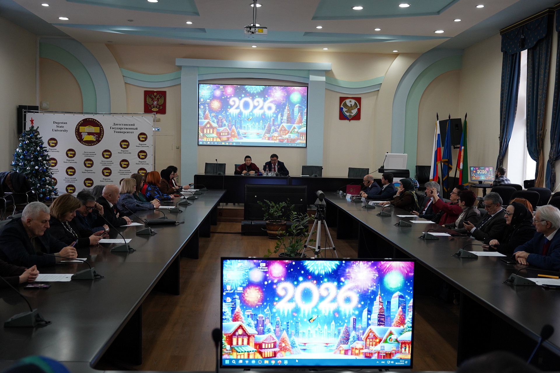 Итоги года подвели на заседании Конгресса дагестанской интеллигенции в ДГУ