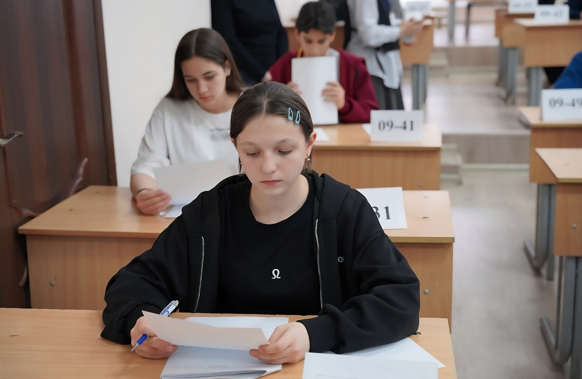  Школьники проверили знания мaтемaтики на региональном этапе ВсОШ в ДГУ