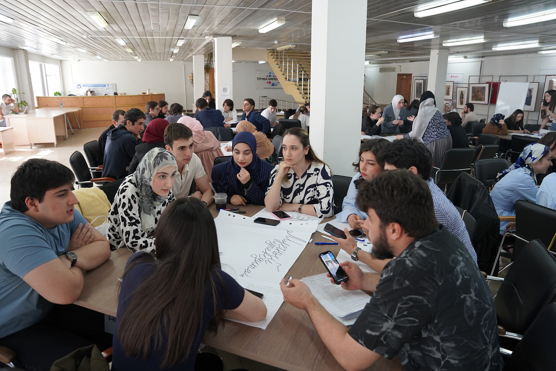 От идеи к проекту: в ДГУ прошёл Первый слёт научных волонтёров СКФО «Вместе с Победой!»